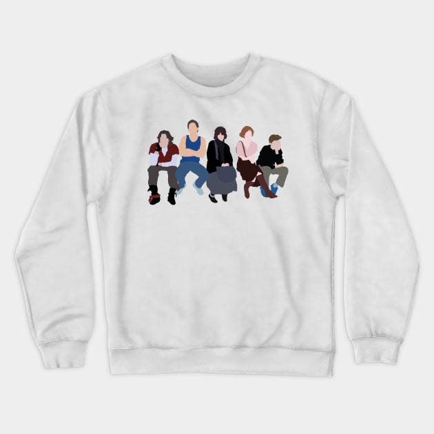 The Breakfast Club Crewneck Sweatshirt by FutureSpaceDesigns